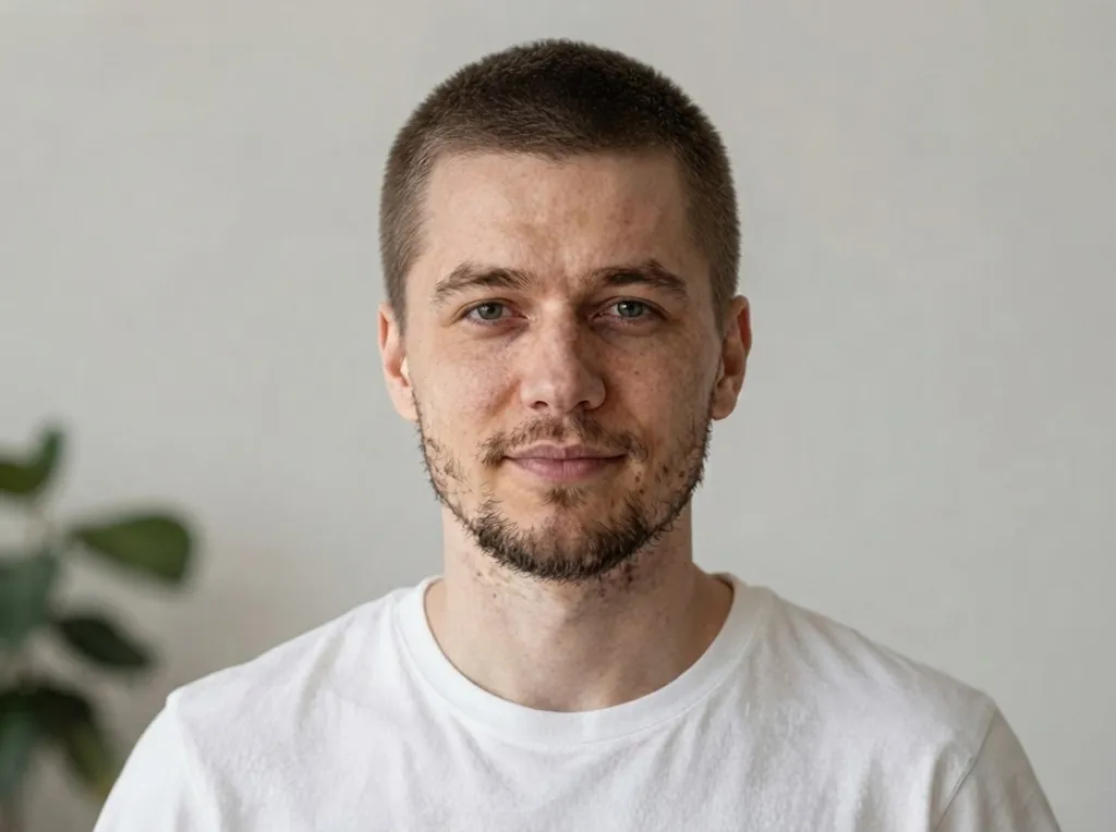 Ёжик Мужские стрижки: Ёжик