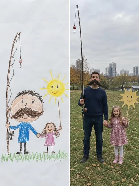 Рисунок дочки ожил
