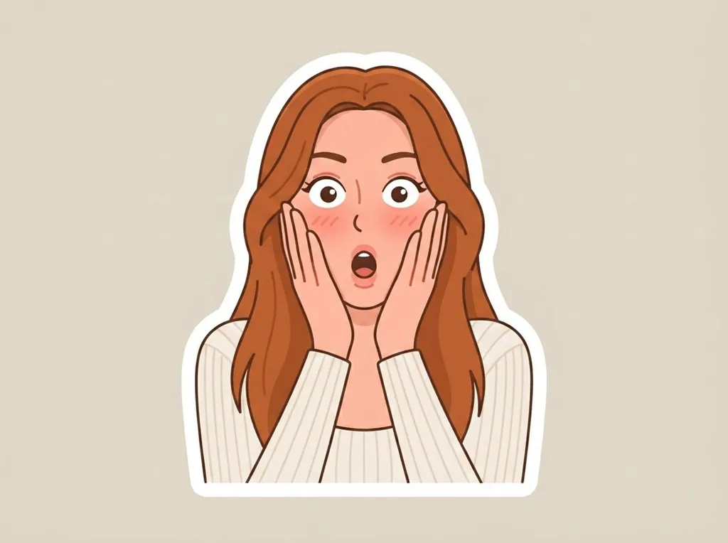 Удивление Стикеры из фото: Удивление