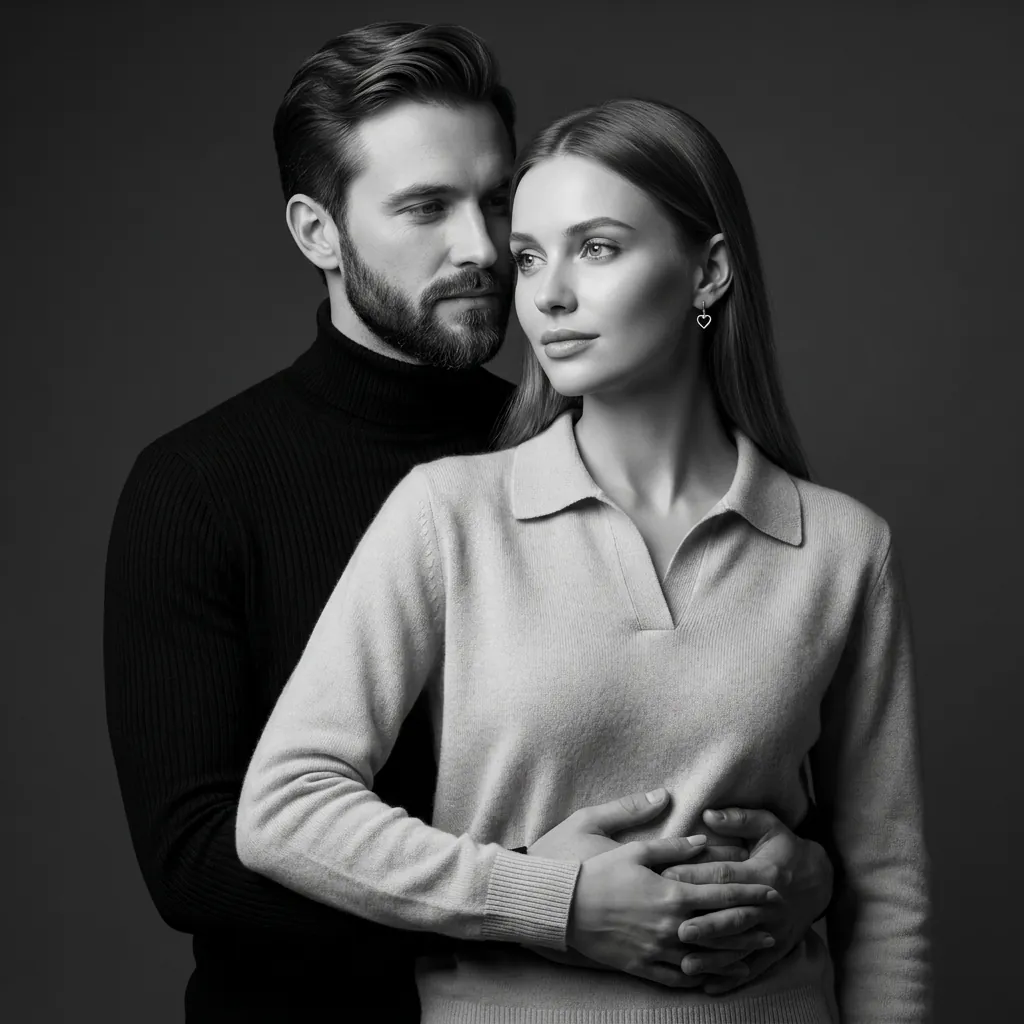 Парная фотосессия: Chiaroscuro, бадлон и свитер